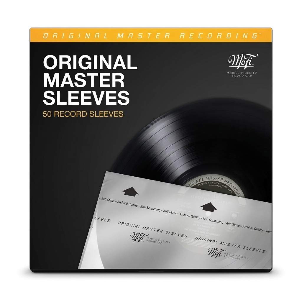 MoFi Record Inner Sleeves - 50 Count