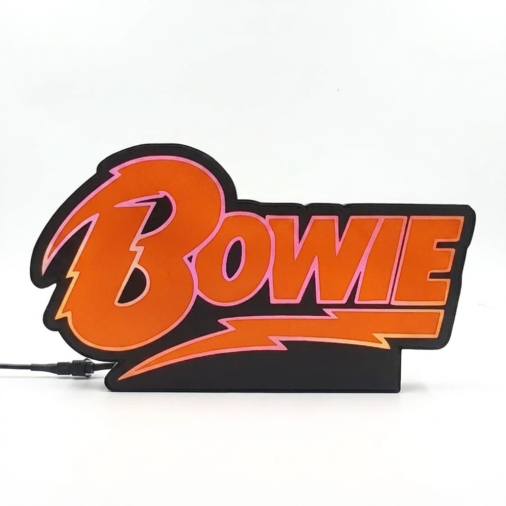 David Bowie RGB Lightbox