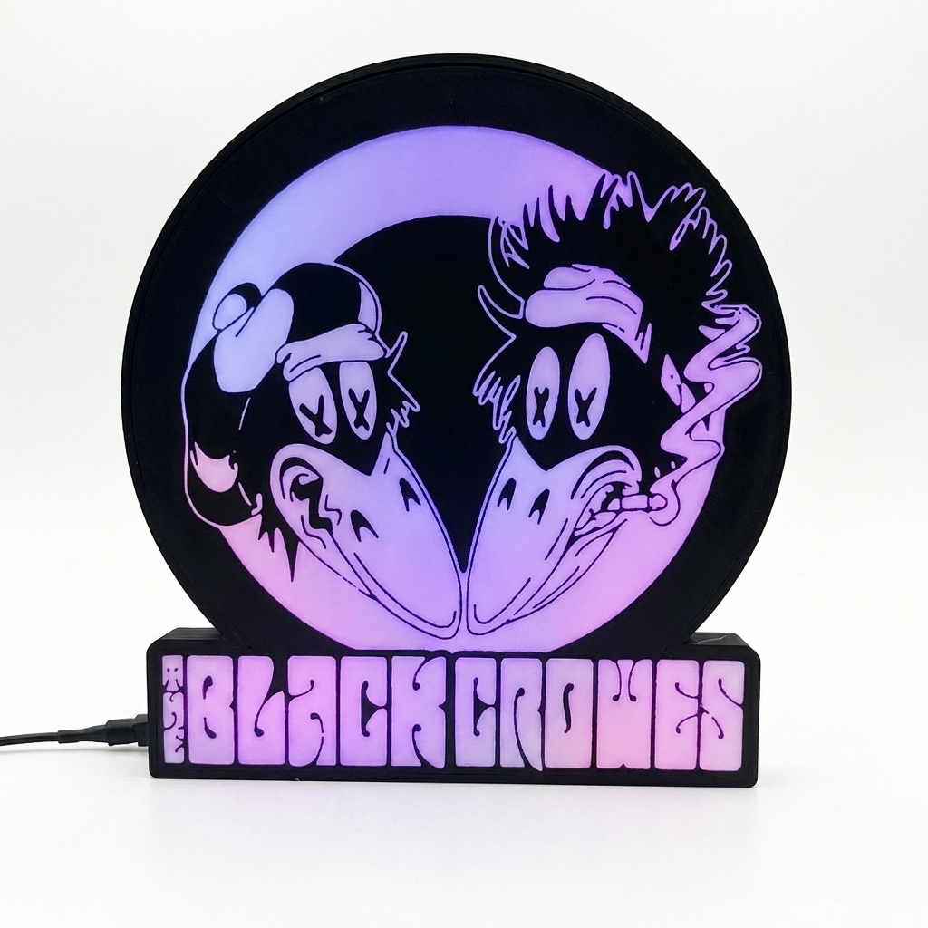 The Black Crowes RGB Lightbox