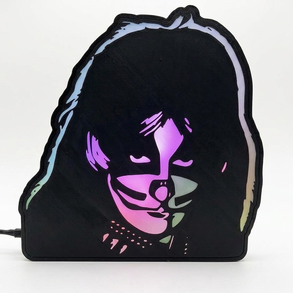 KISS Peter Criss RGB Lightbox