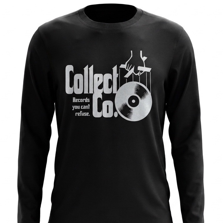 COLLECT CO. GODFATHER LONG-SLEEVE T-SHIRT BLACK