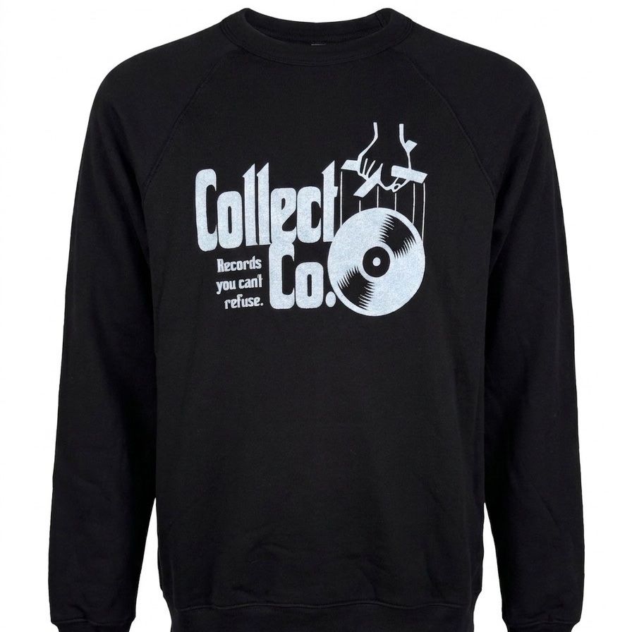 COLLECT CO. GODFATHER CREWNECK SWEATSHIRT BLACK