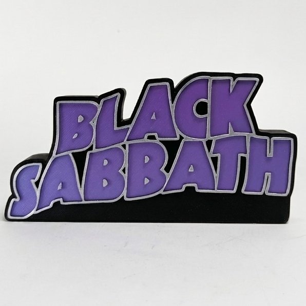 Black Sabbath RGB LIGHTBOX