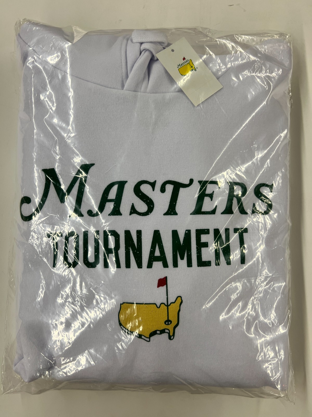 Masters Tournament Hoodie Golf White Augusta National NEW with Tags LARGE
