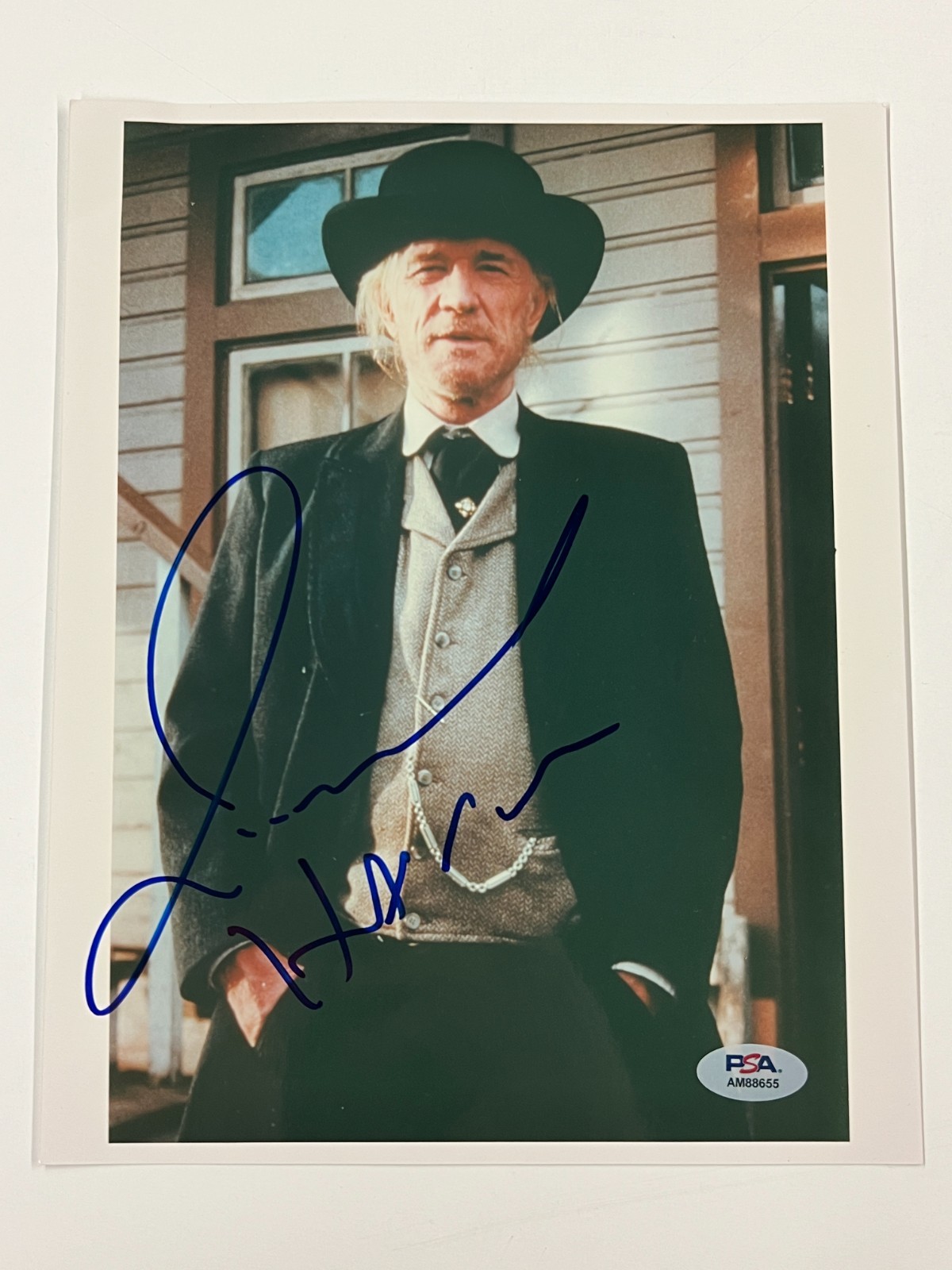 Richard Harris Signed Auto Autographed Photo 8x10 Unforgiven PSA COA