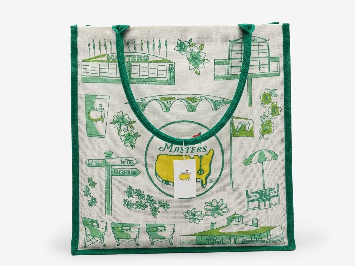 2026 Masters Golf Large Tote Bag Augusta National New With Tags
