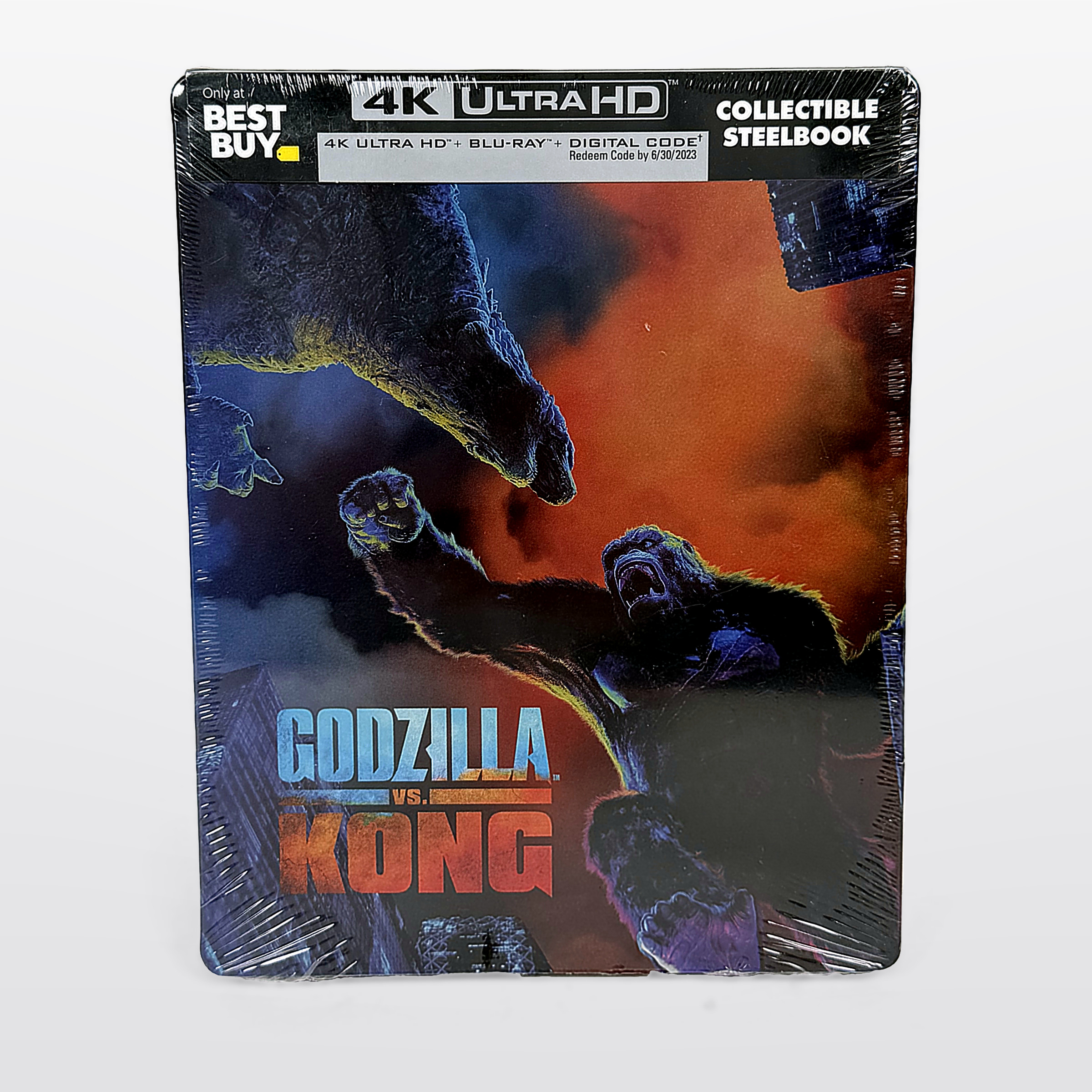 Warner Bros Entertainment Inc Godzilla Vs Kong 4K Ultra Hd + Blu-ray Steelbook
