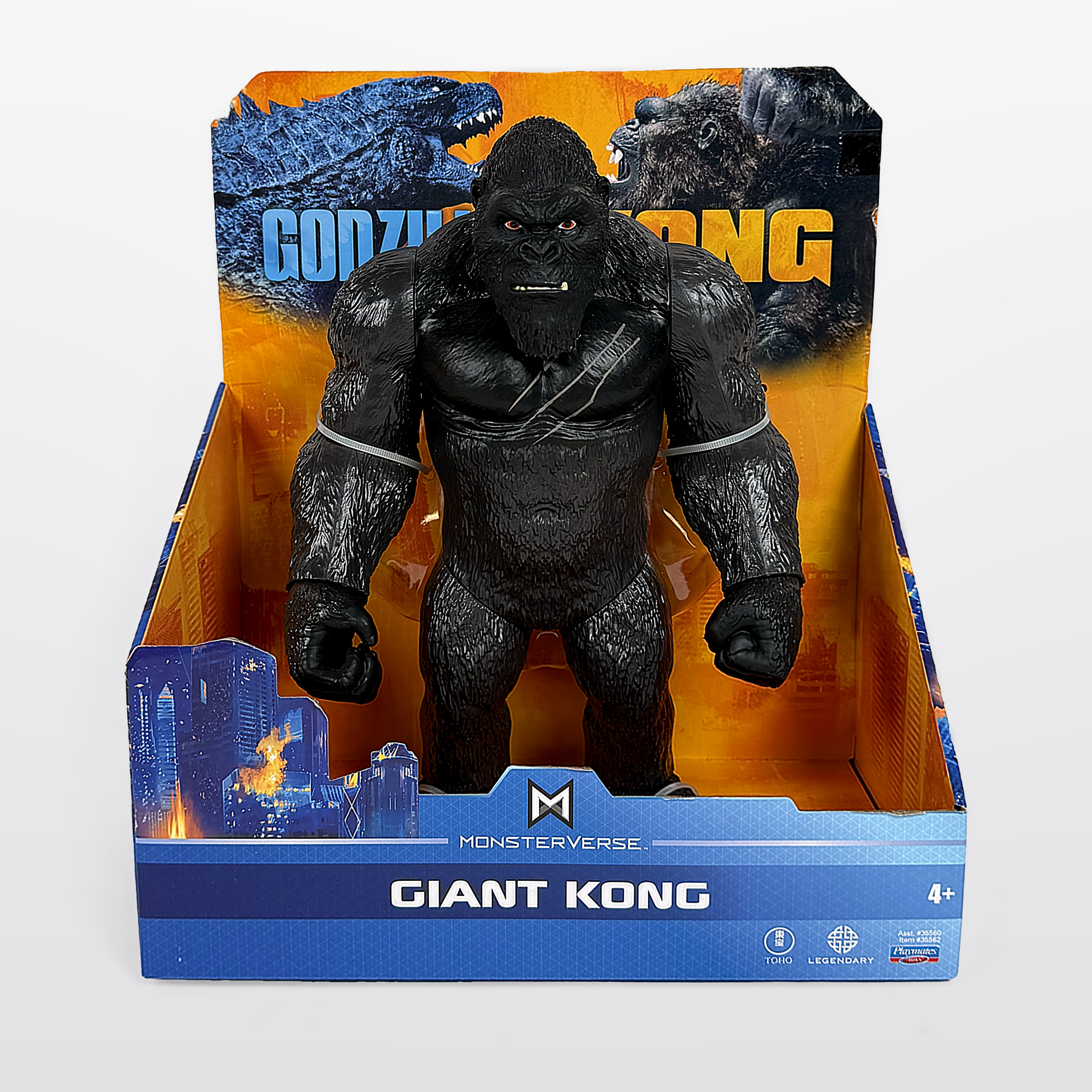 Playmates Toys Godzilla Vs Kong Giant Kong Action Figure