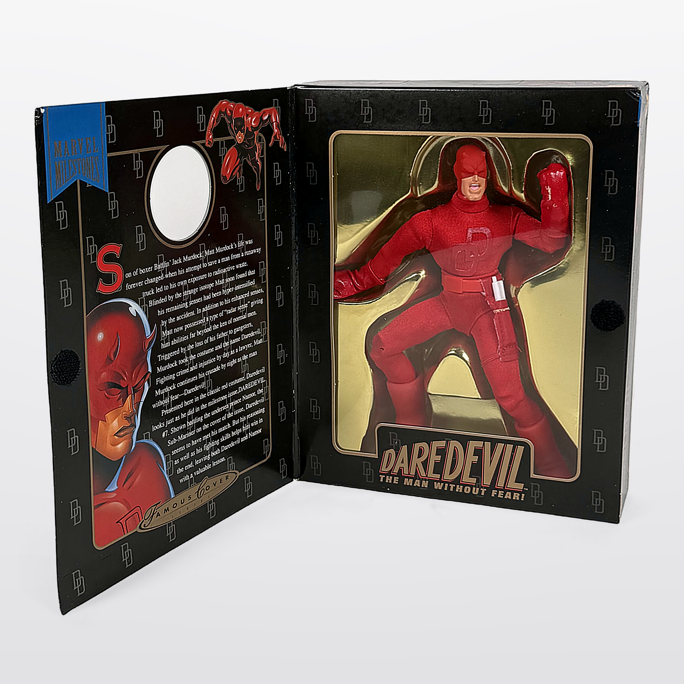 Toy Biz Daredevil The Man Without Fear Famous Cover Series Marvel Milestones