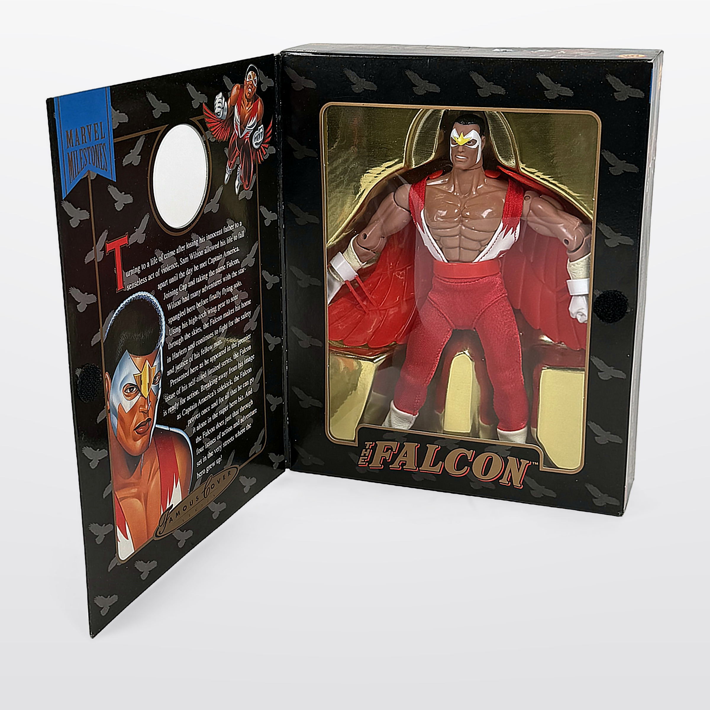 Toy Biz Marvel Milestones Famous Cover Series The Falcon 8" Action Figure 1998