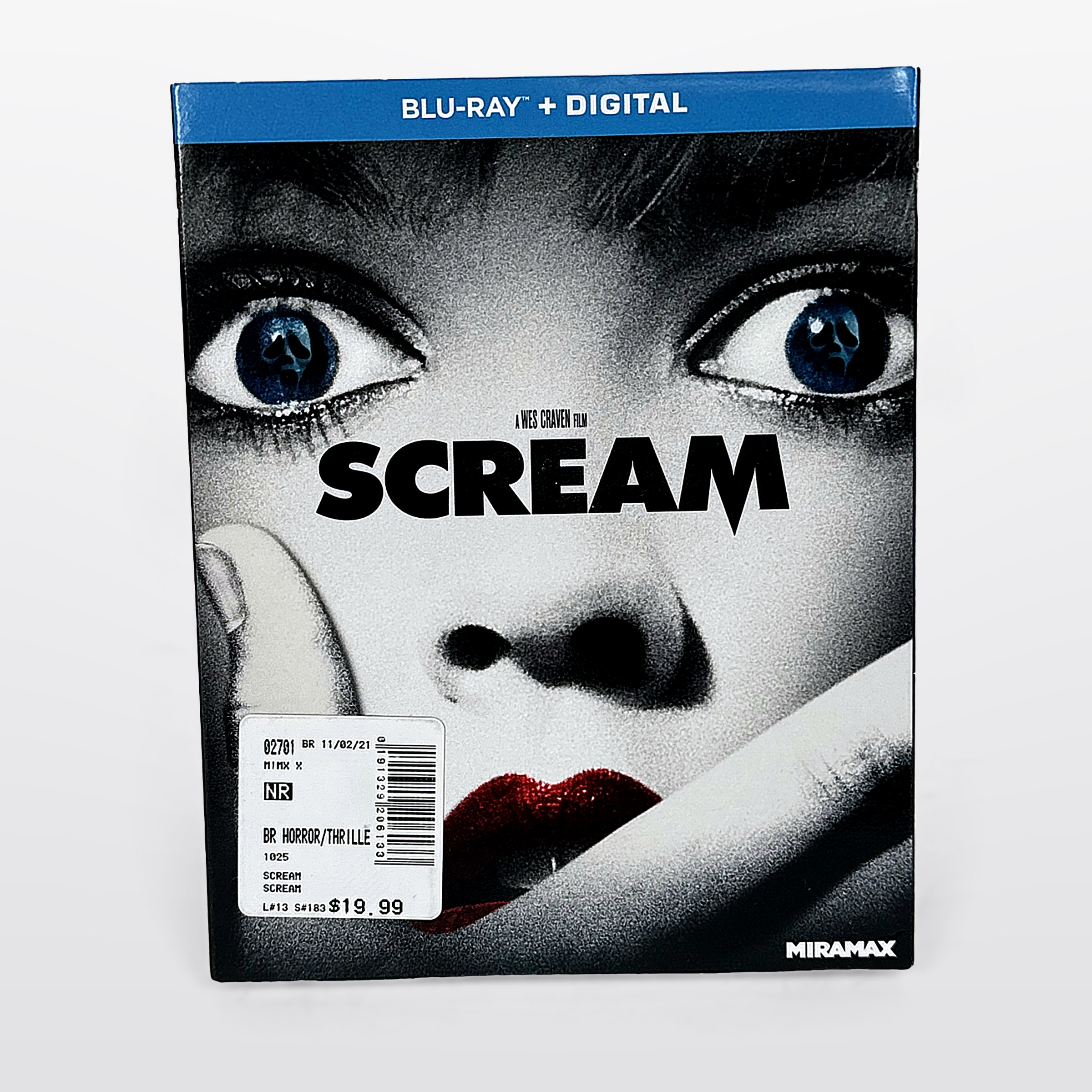Wes Craven Scream Blu-ray + Digital Miramax