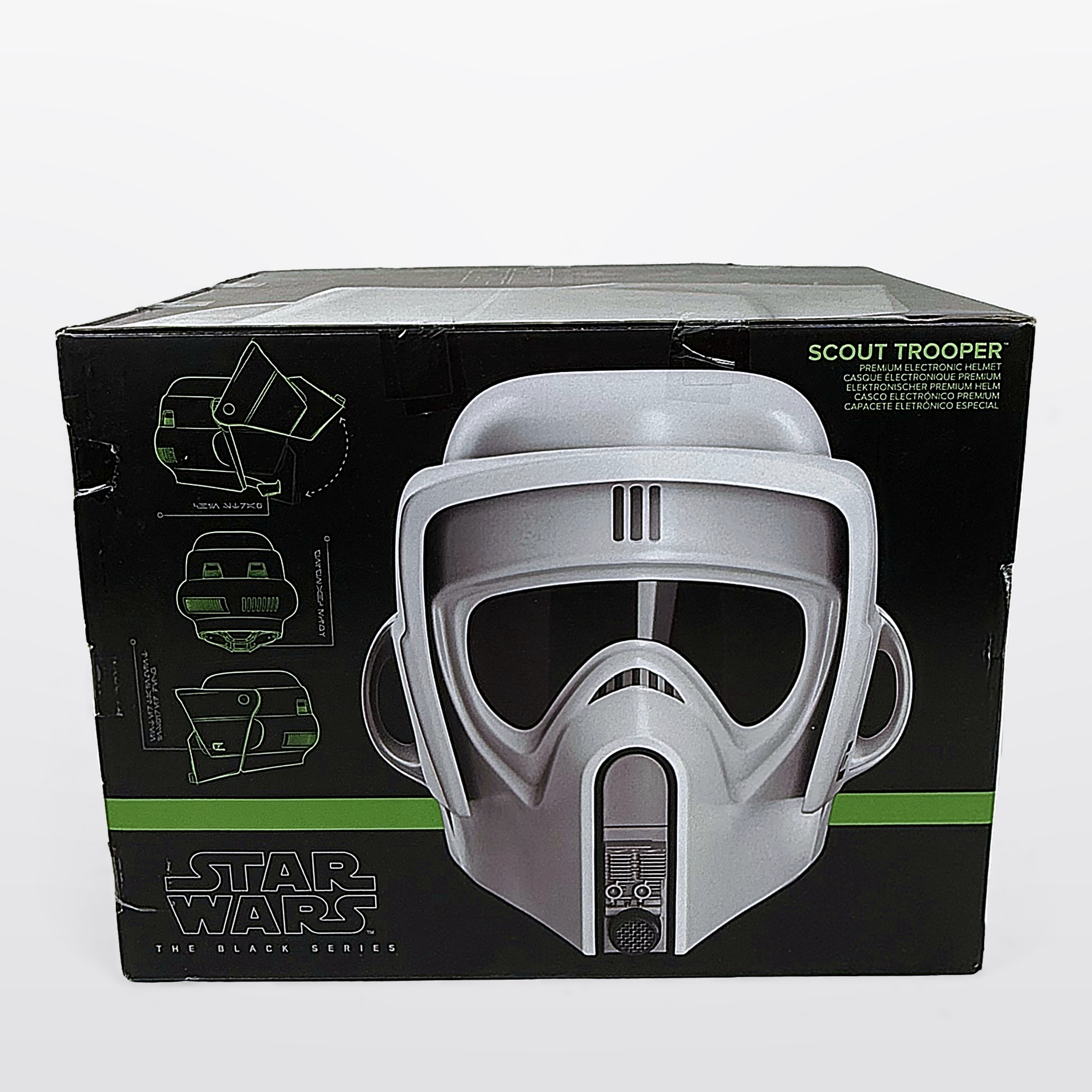 Hasbro Star Wars The Black Series Scout Trooper Premium Electronic Helmet