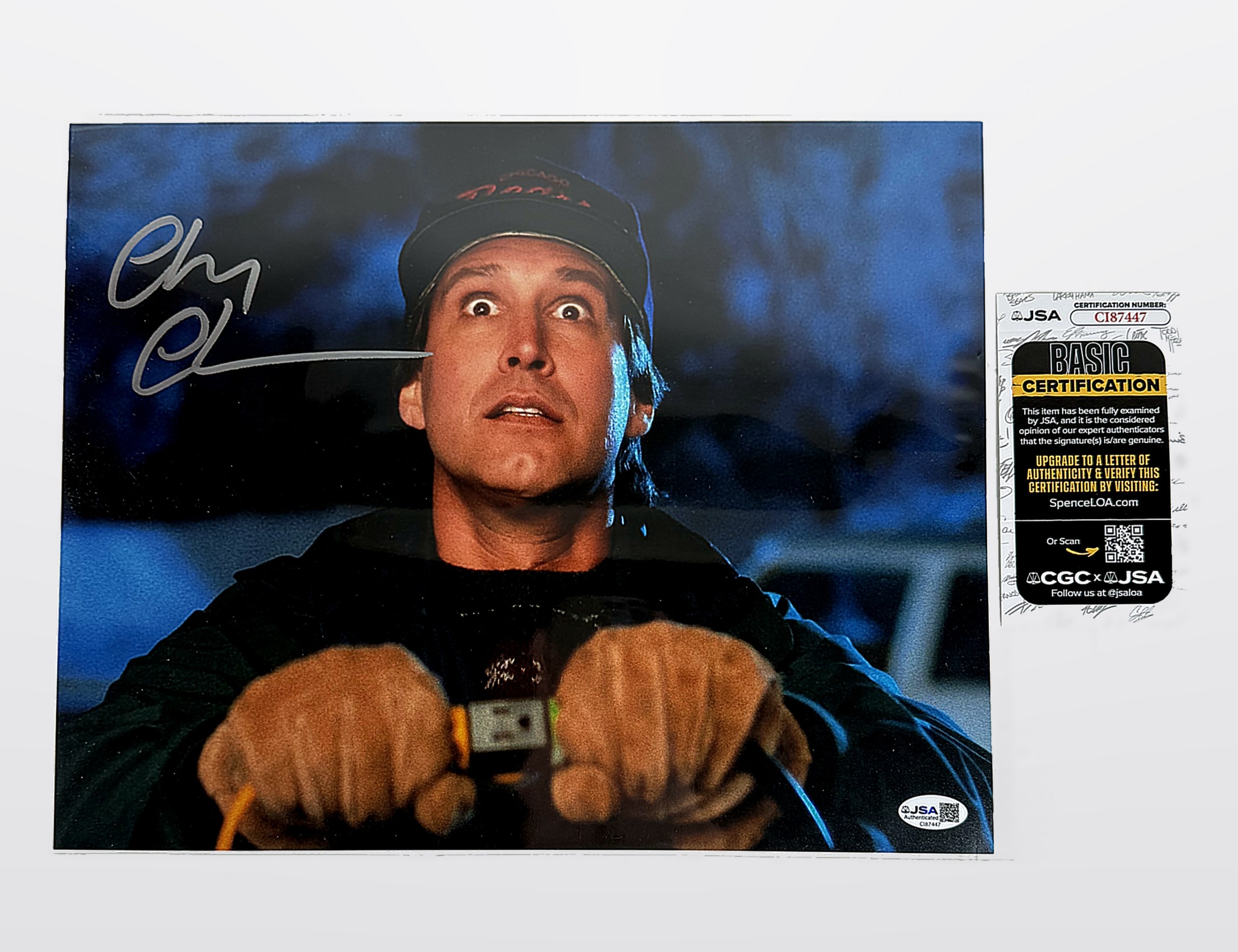 Christmas Vacation Cast Signed Photo JSA CI87447