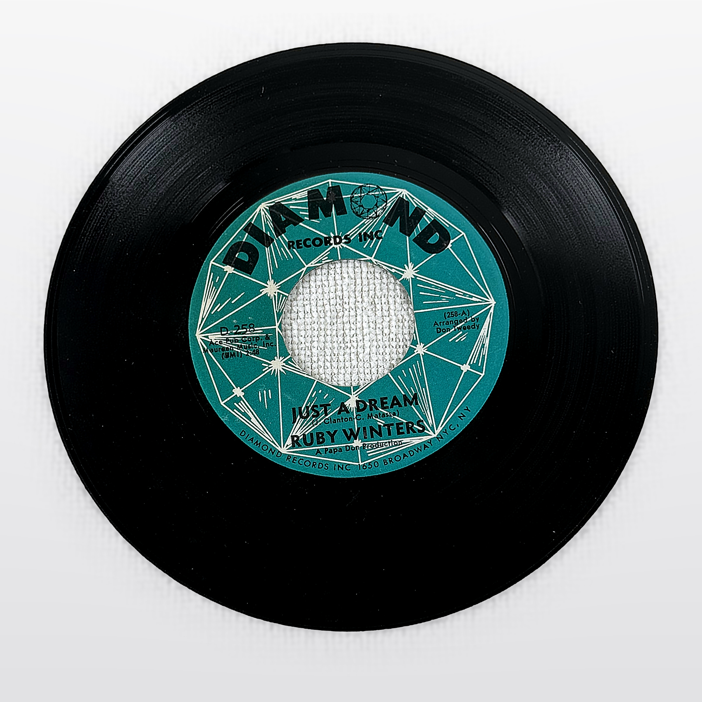 Ruby Winters Just A Dream / I Don't Want To Hurt Nobody 7" Vinyl 45 RPM 1969