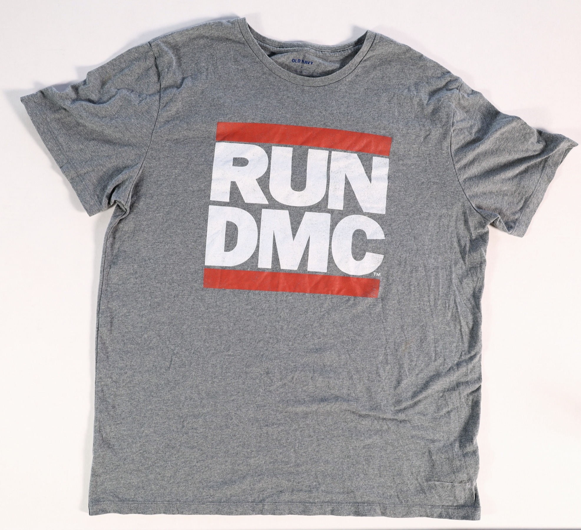 Vintage 2010s Run-D M C Run DMC Logo Graphic T-Shirt Size XL