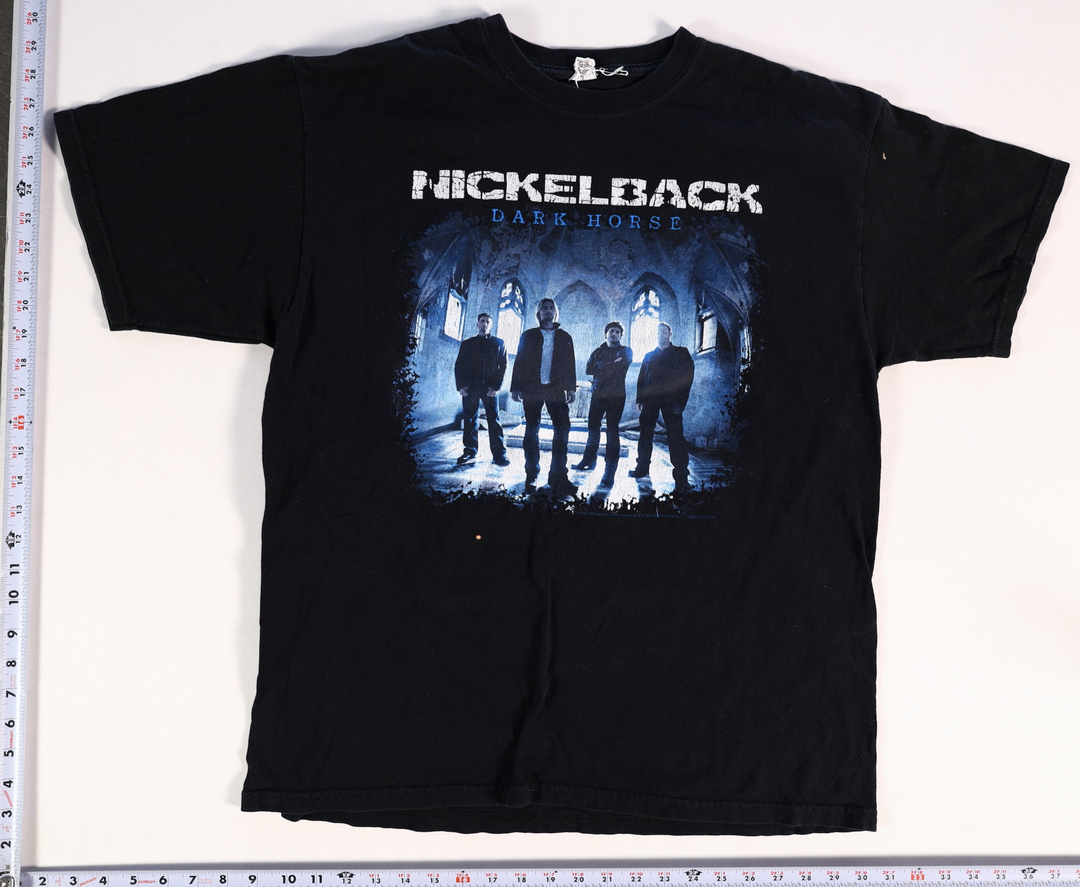2000s Nickelback Dark Horse Tour 2009 T-Shirt Size XL