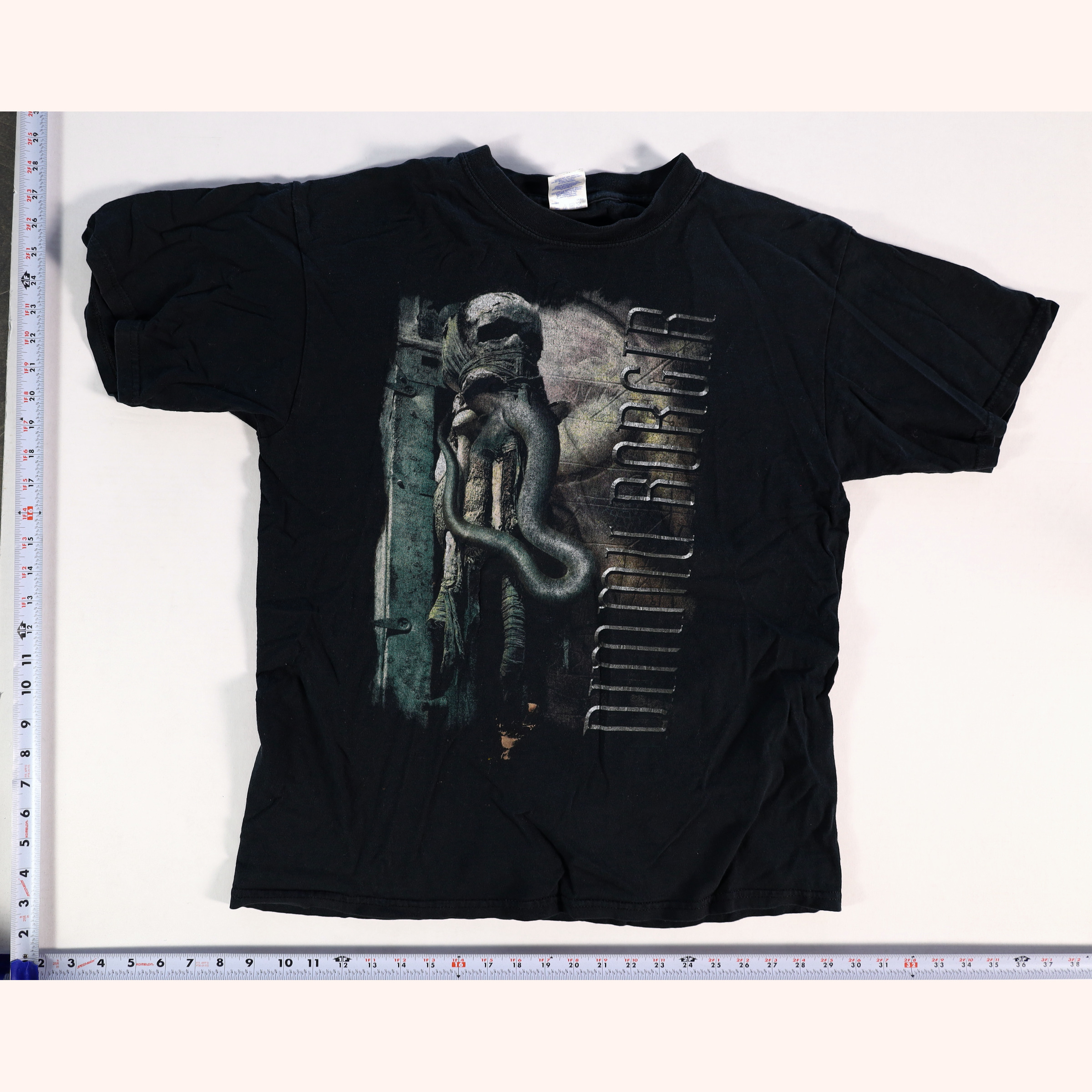 Vintage 2000s Dimmu Borgir World Misanthropy T-Shirt Size L