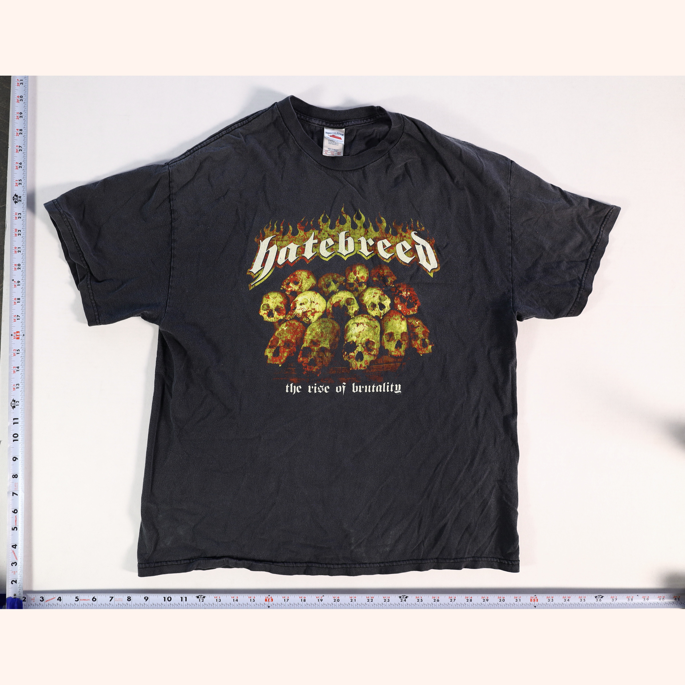 Vintage 2000s Hatebreed The Rise Of Brutality T-Shirt Size XL