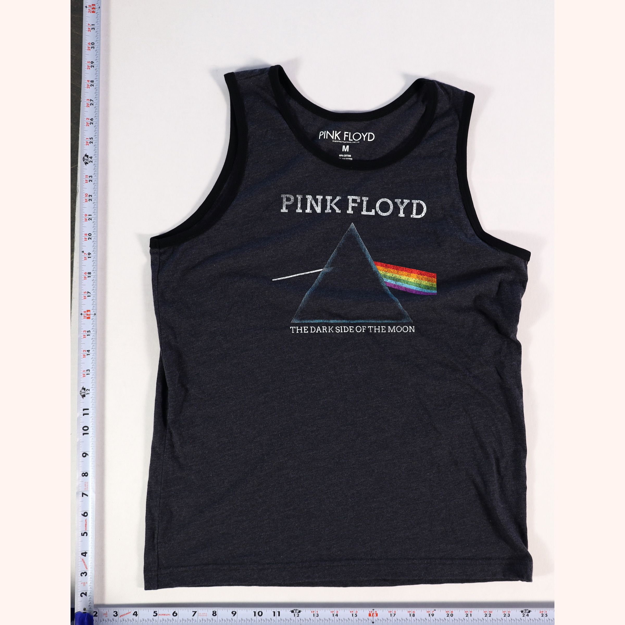 Vintage 2010s PINK FLOYD The Dark Side Of The Moon Tank Top Size M