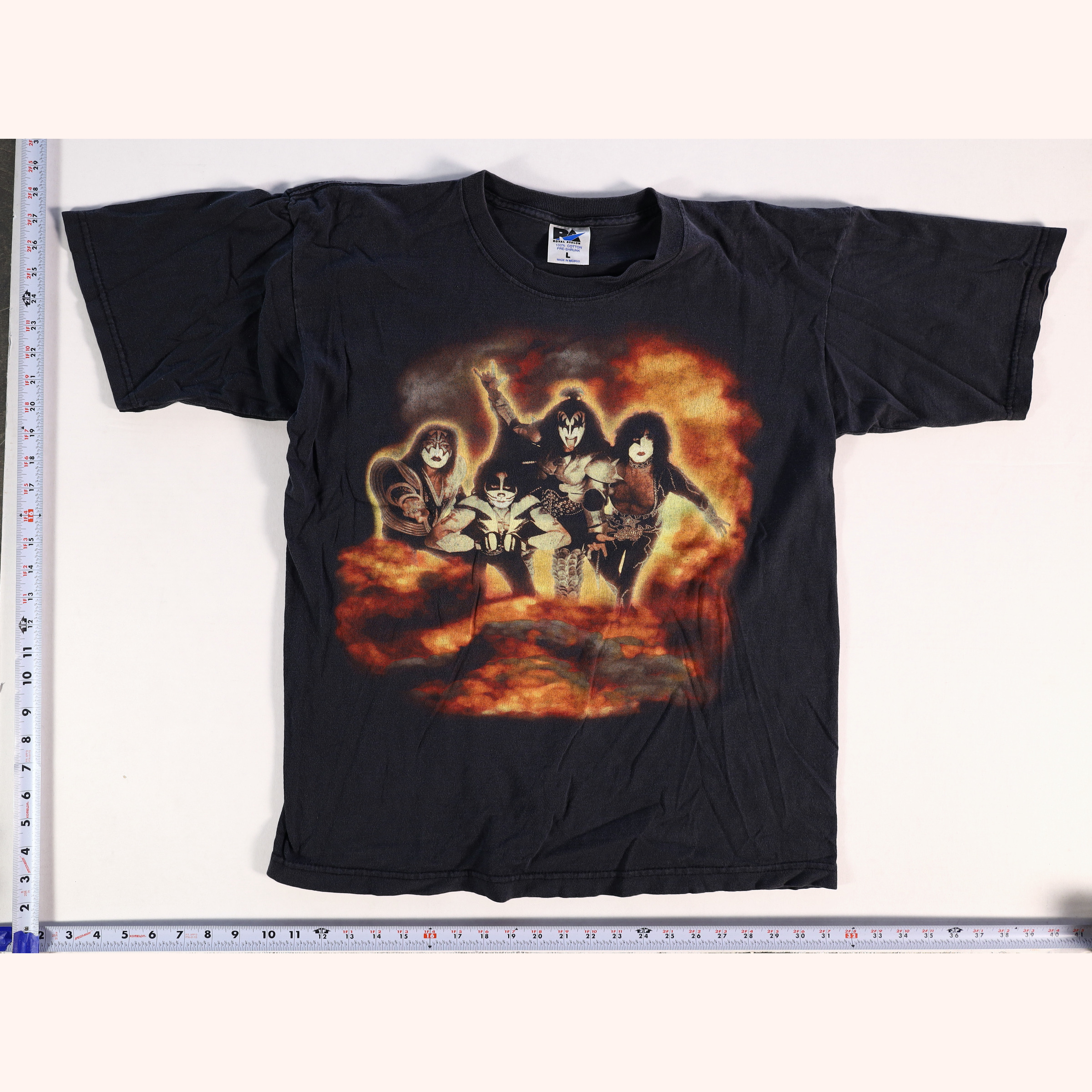 Vintage 1990s Kiss Psycho Circus Live In 3D T-Shirt Size L