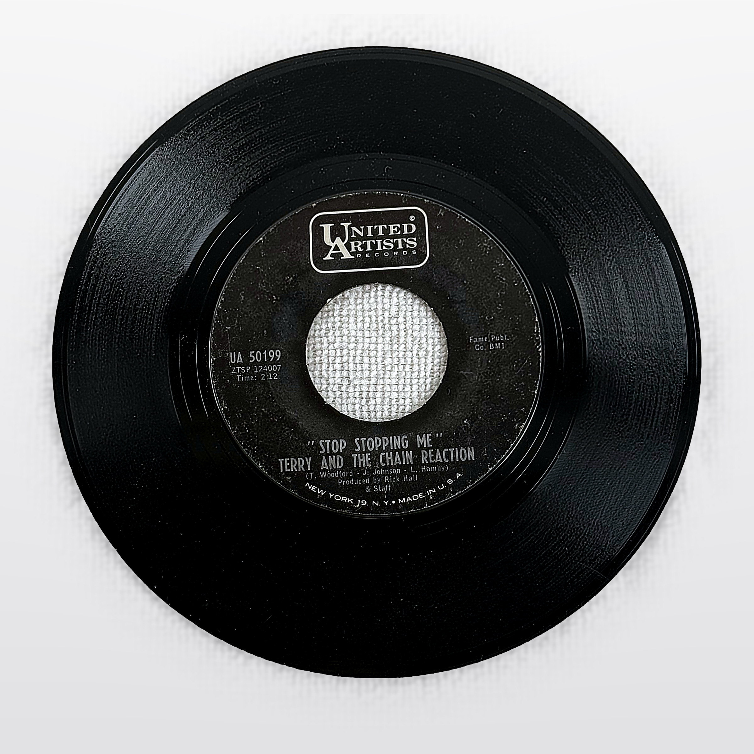 Terry And The Chain Reaction Keep Your Cool / Stop Stopping Me 7" Vinyl 45 RPM