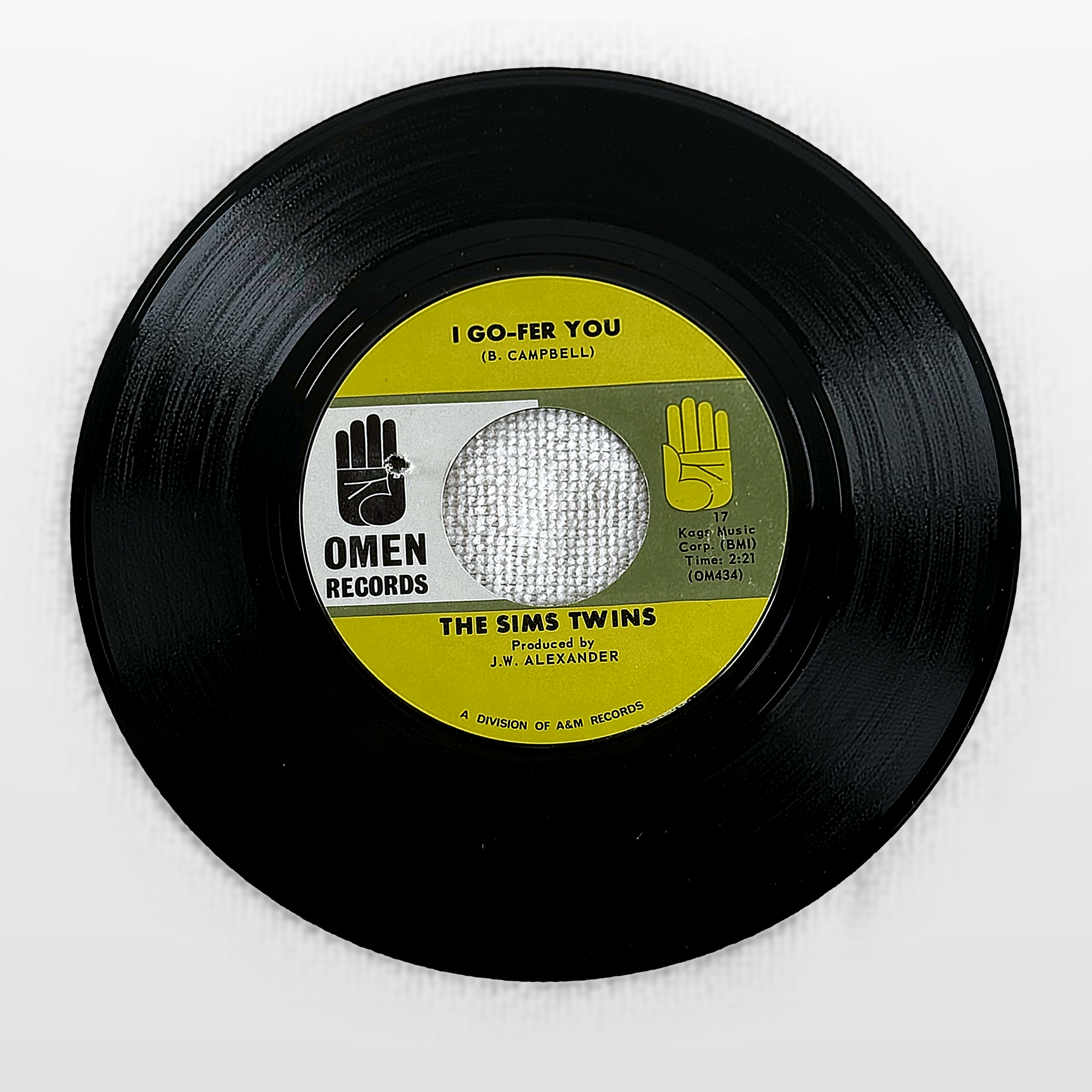 The Sims Twins I Go-Fer You / A Losing Battle 7" Single