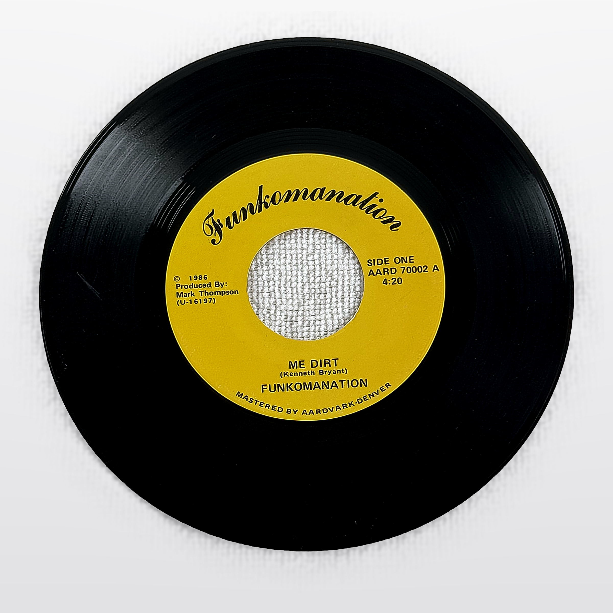 Funkomanation Me Dirt / MIXX- Me Dirt 7" Vinyl Single Funkomanation Aard 70002