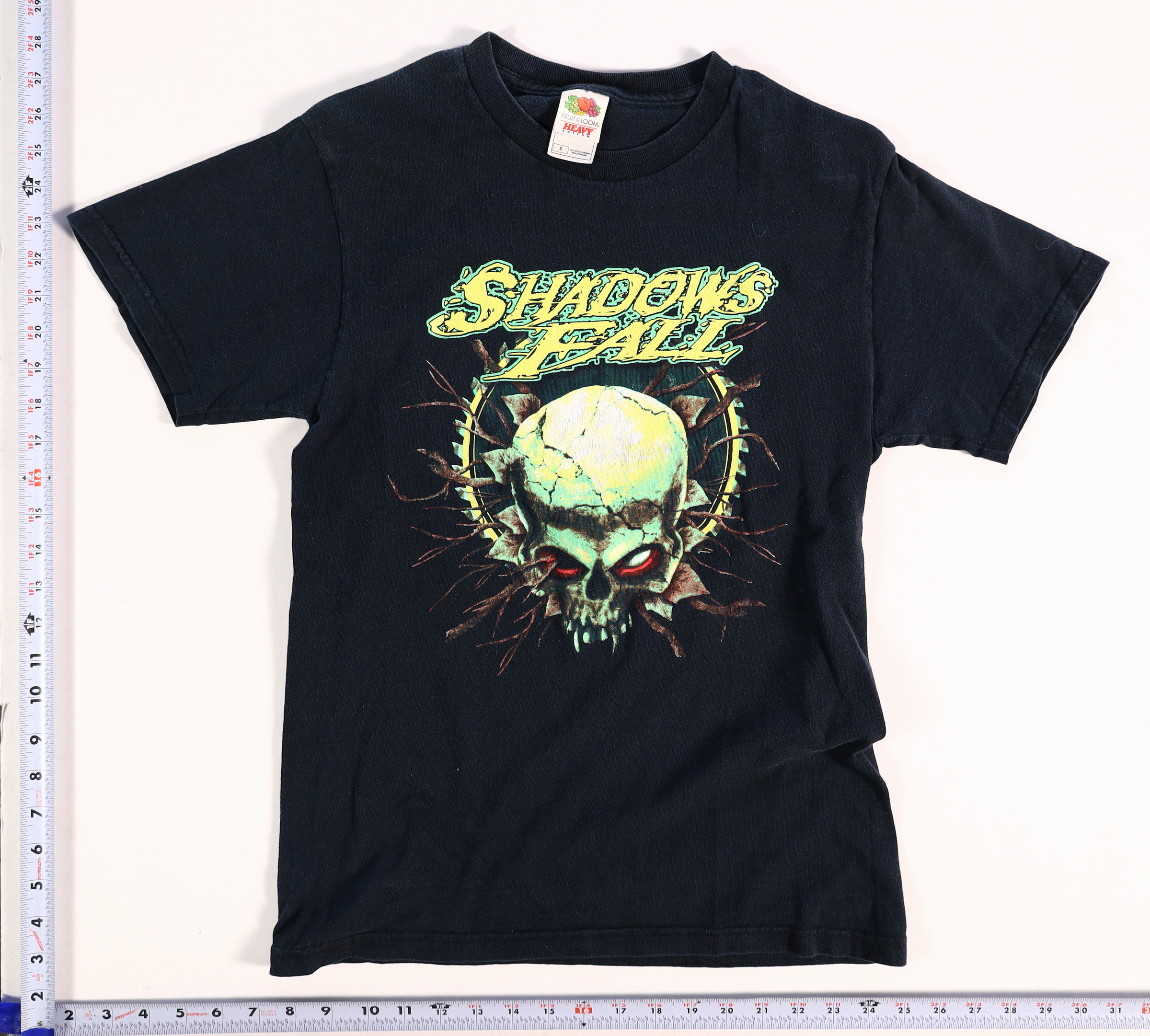 2000s Shadows Fall The War Within T-Shirt Size S Black Cotton Graphic Tee