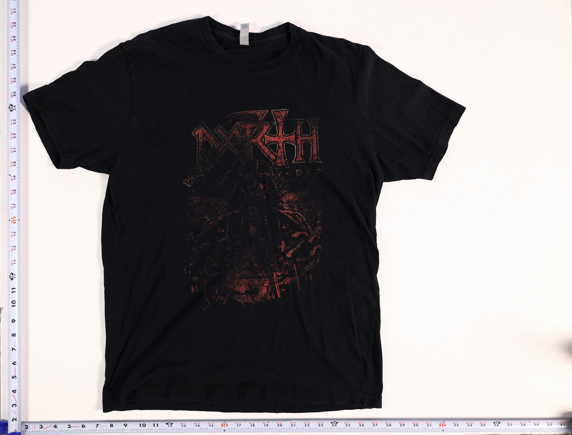 2010s Darth Vader Death Metal Parody T-Shirt Size L Black Short Sleeve