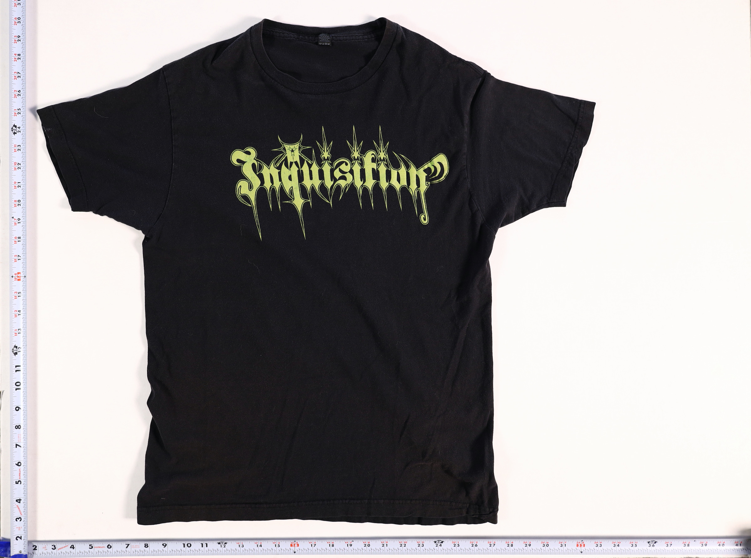 2010s Inquisition Obscure Verses For The Multiverse T-Shirt Size L Black Cotton