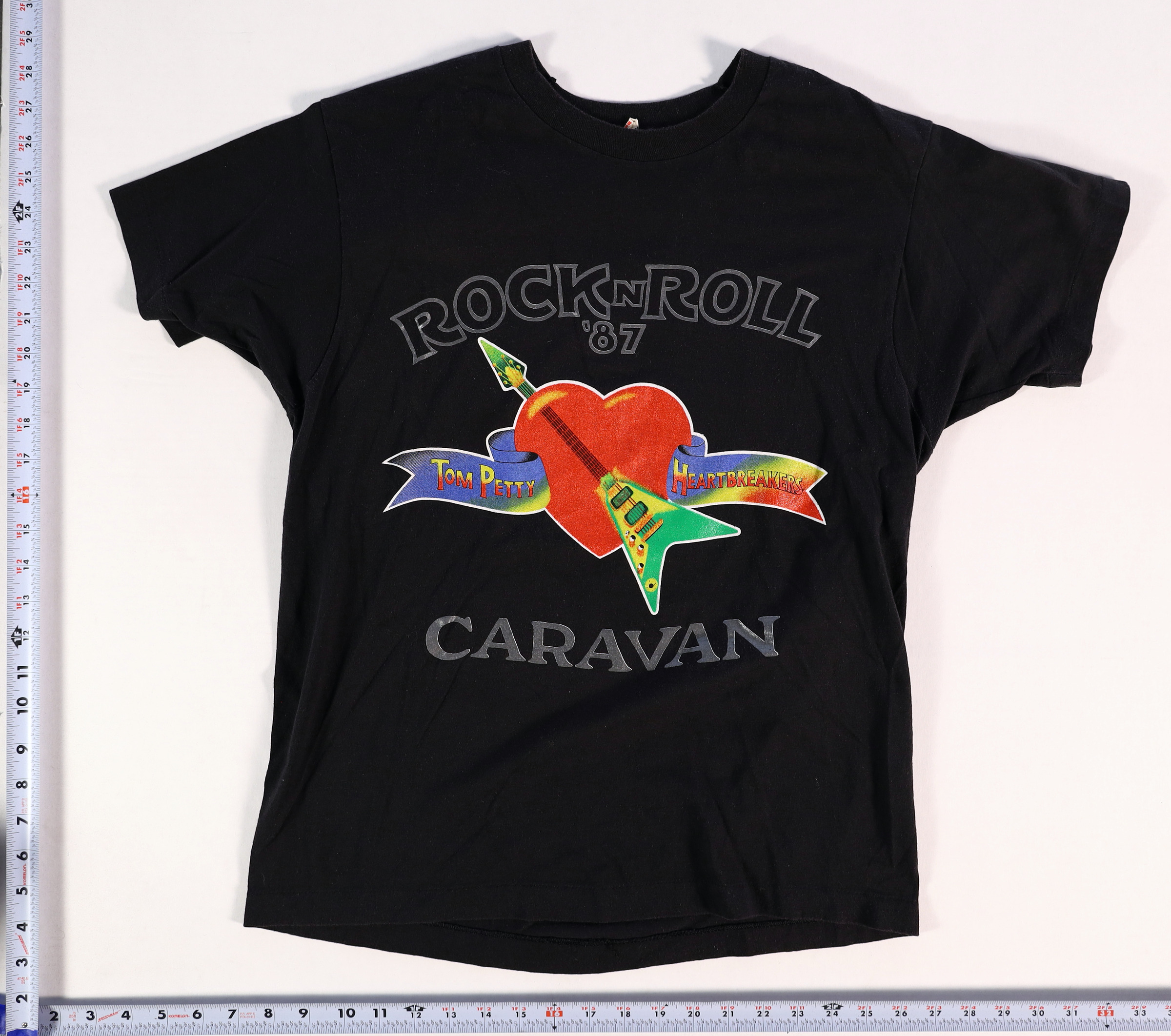 Vintage Tom Petty And The Heartbreakers Rock 'N Roll '87 Caravan Size L
