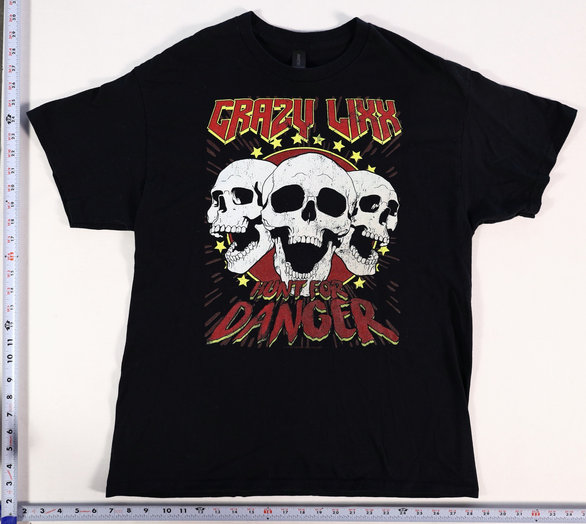 Crazy Lixx Aim For Danger T-Shirt Size L
