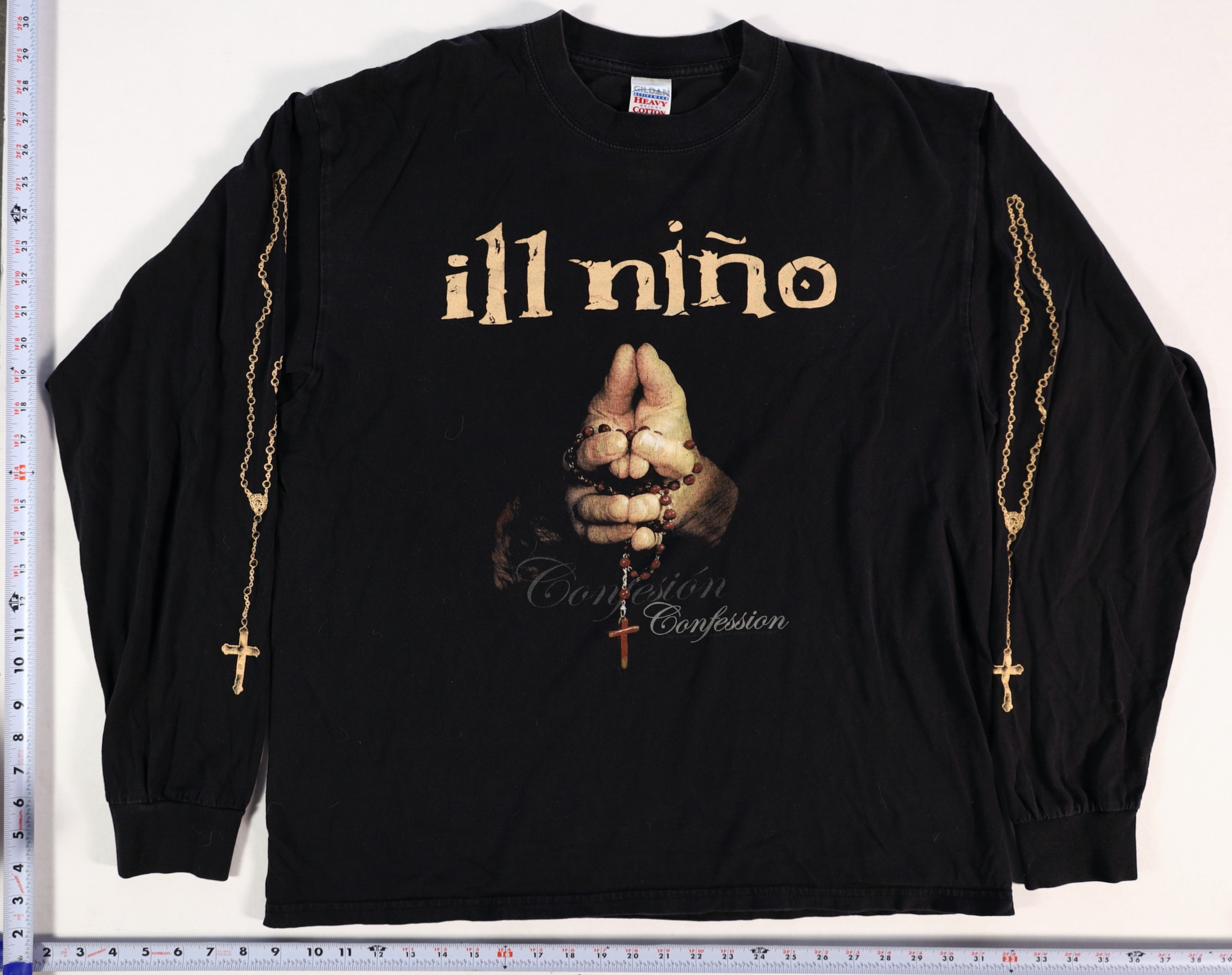 Ill Niño Confesión Tour 2004 Long Sleeve Shirt Size XL