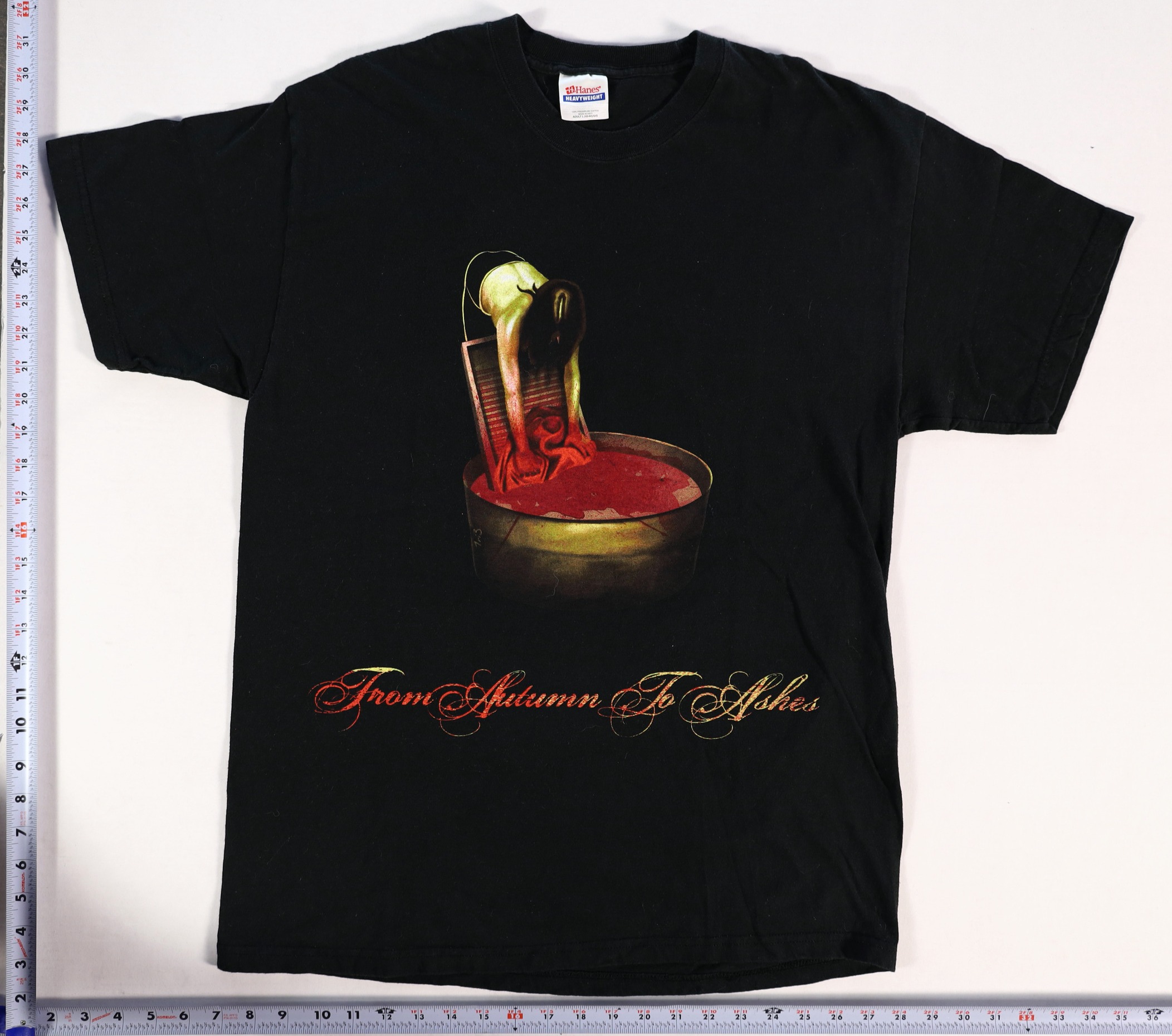 From Autumn To Ashes T-Shirt Size L Cotton Graphic Tee