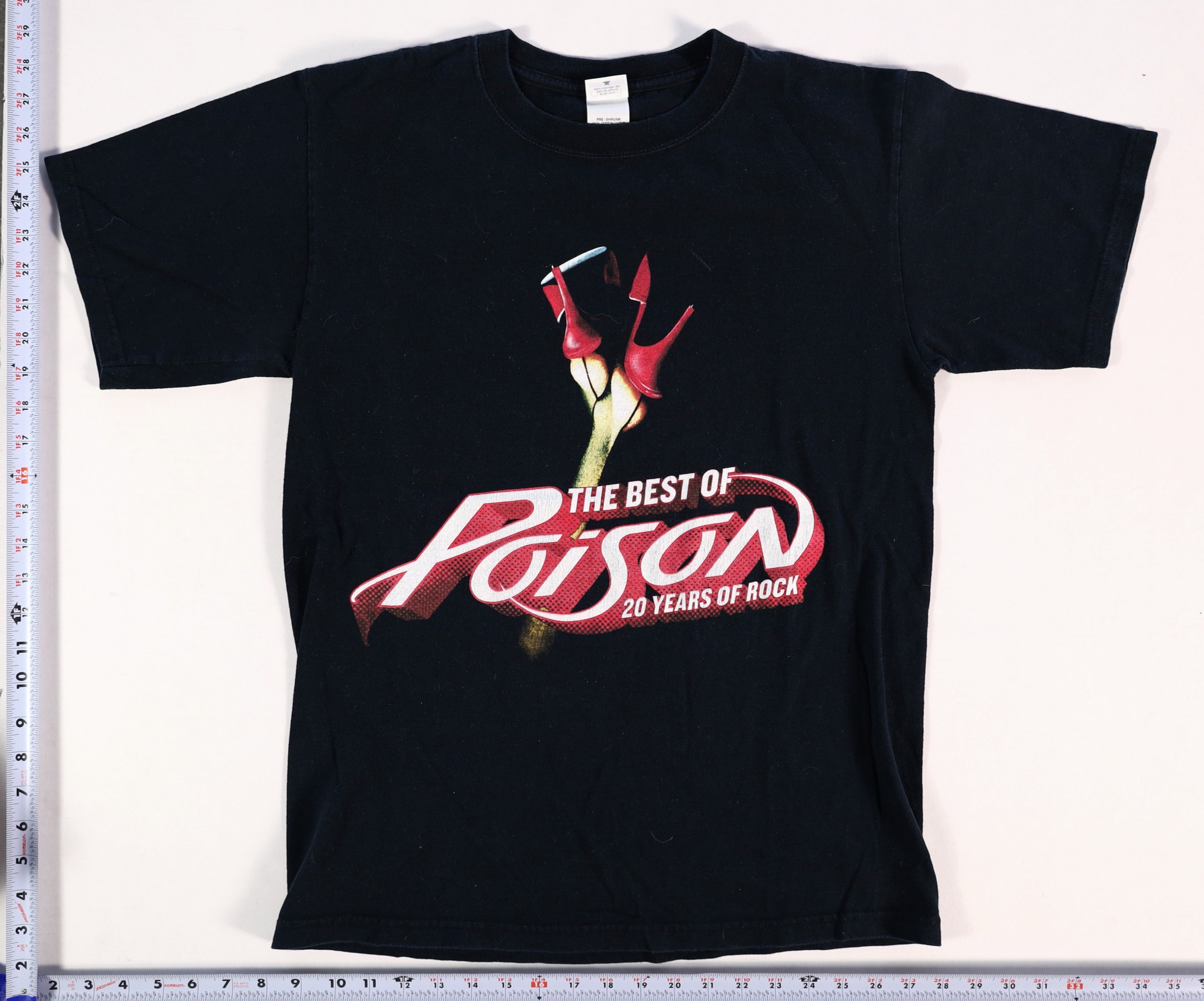 Poison The Best Of 20 Years Of Rock T-Shirt Size M