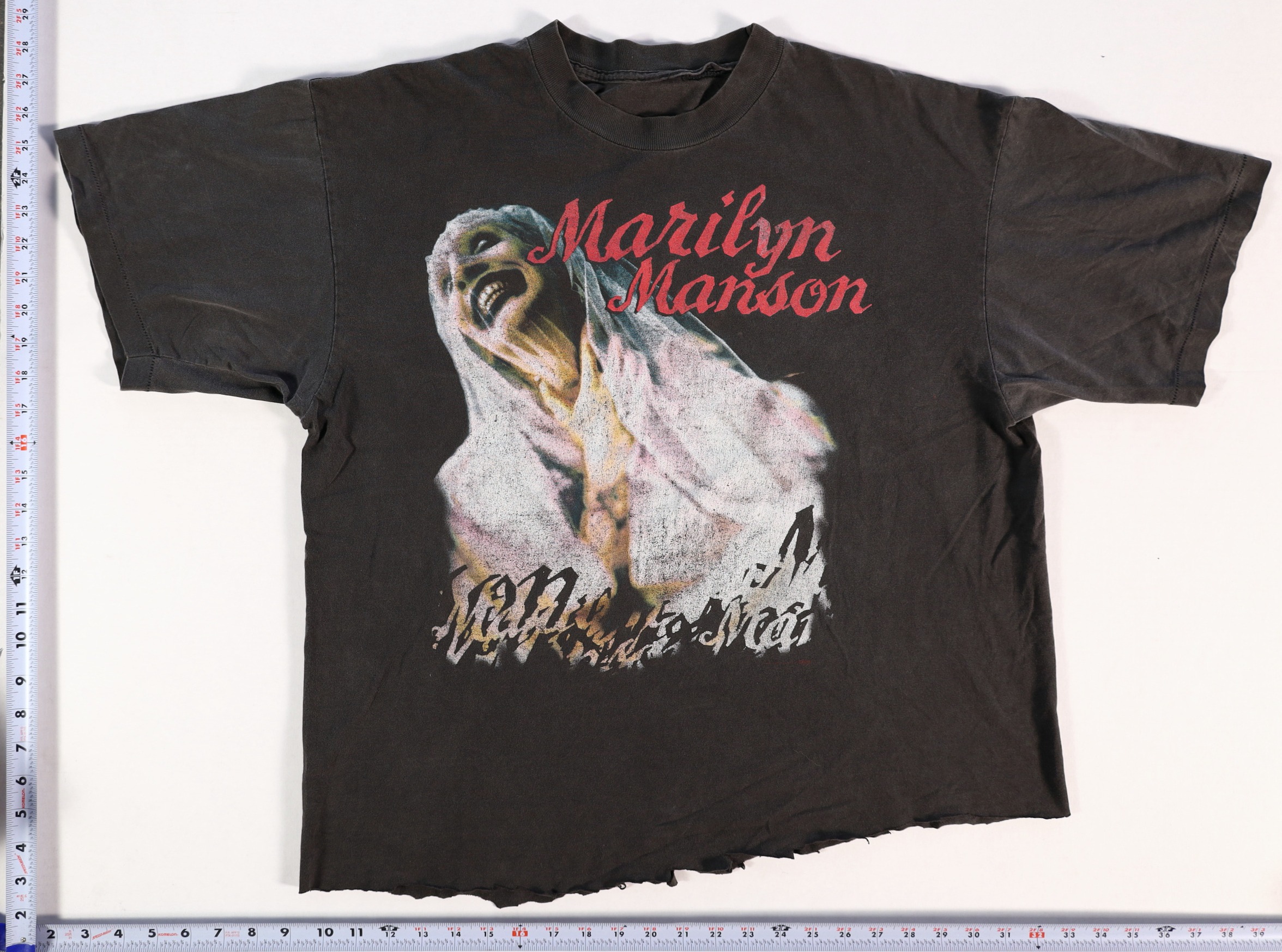 Marilyn Manson T-Shirt Fits Like XL Graphic Tee