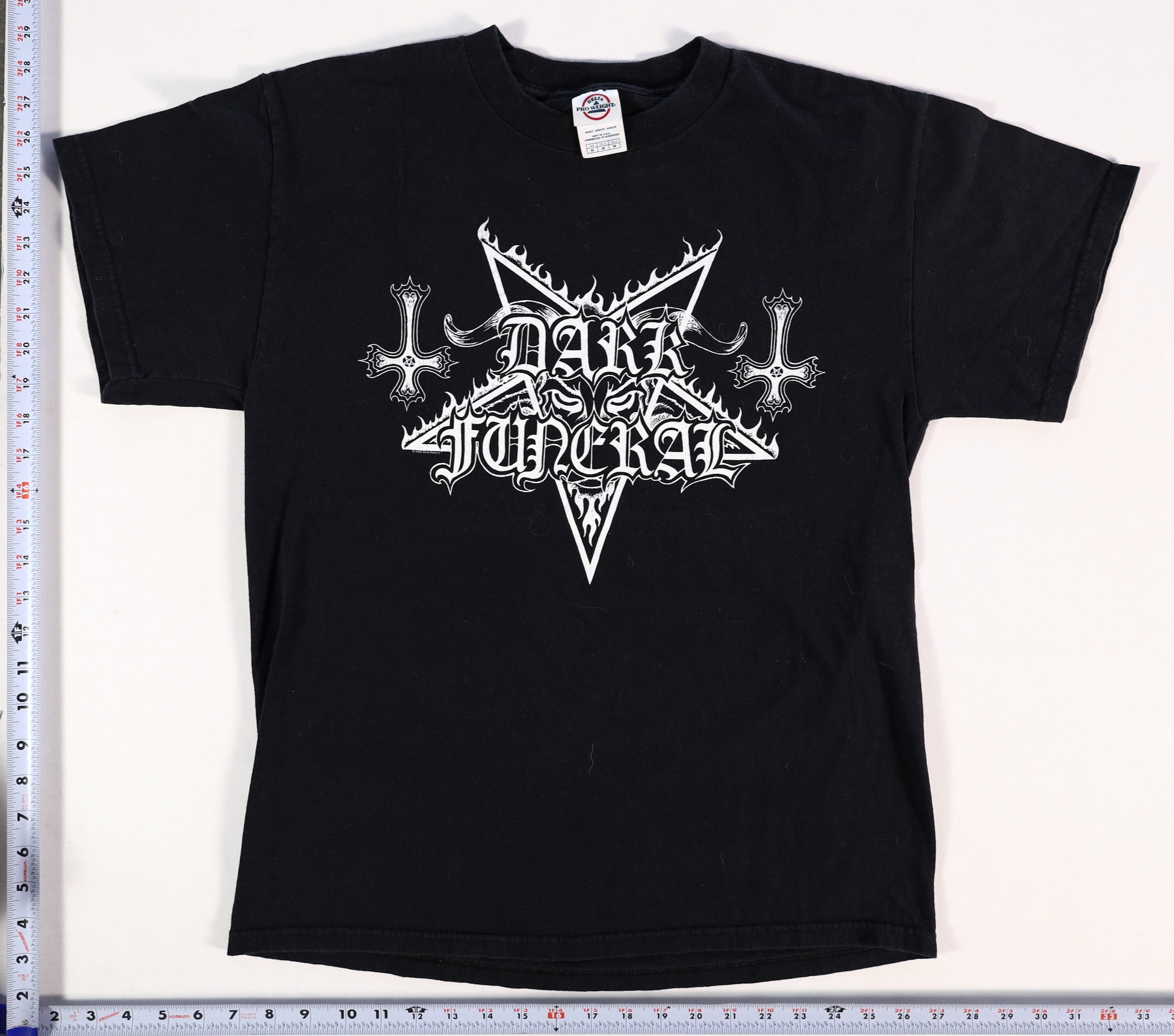Dark Funeral Pentagram T-Shirt Size M