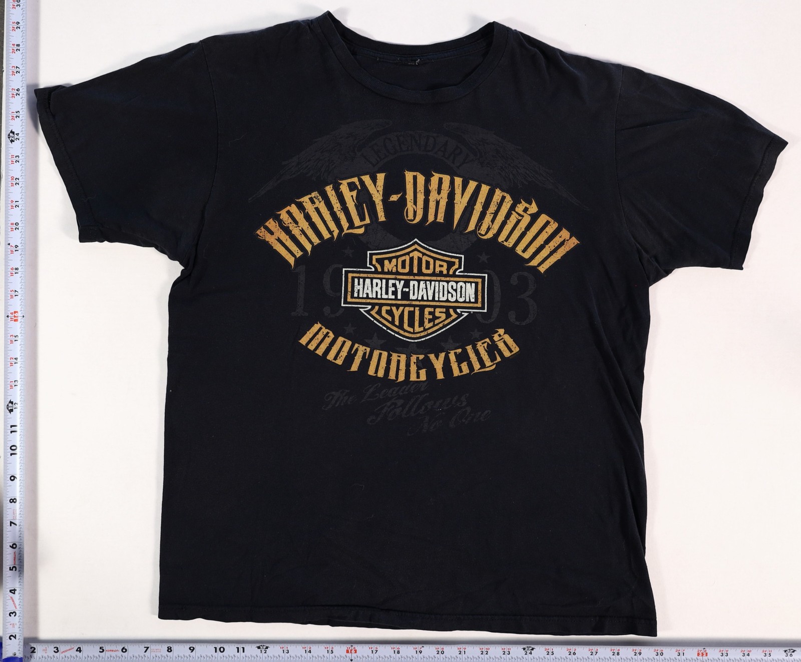Harley-Davidson Legendary 1903 Motorcycles T-Shirt Fits Like L/XL Graphic Tee