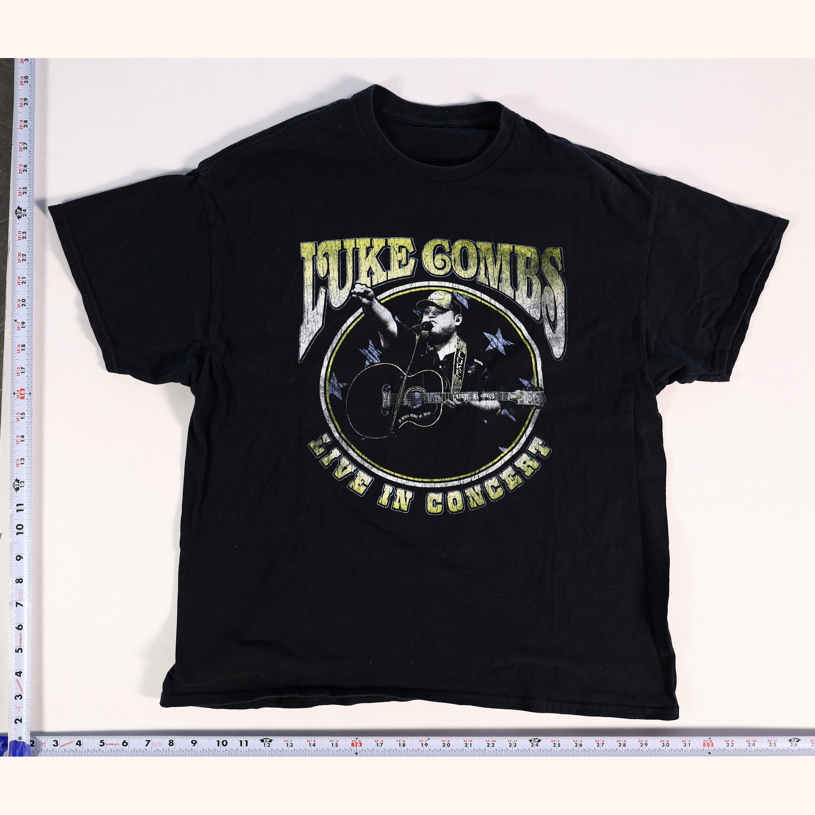 Vintage Luke Combs Live In Concert What You See Is What You Get Tour T-Shirt