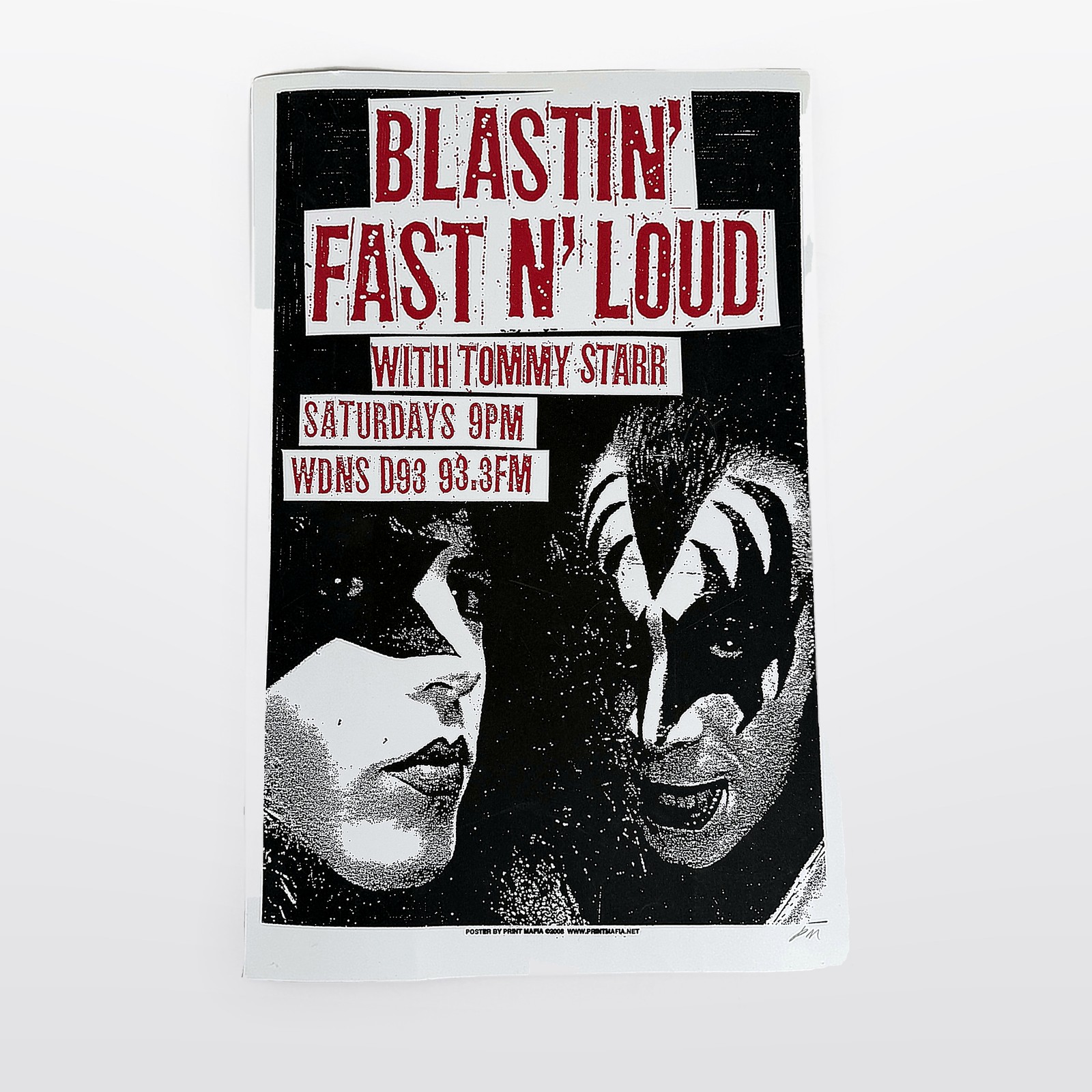 Blastin Fast N Loud With Tommy Starr 13x20 Poster Print Mafia 2008