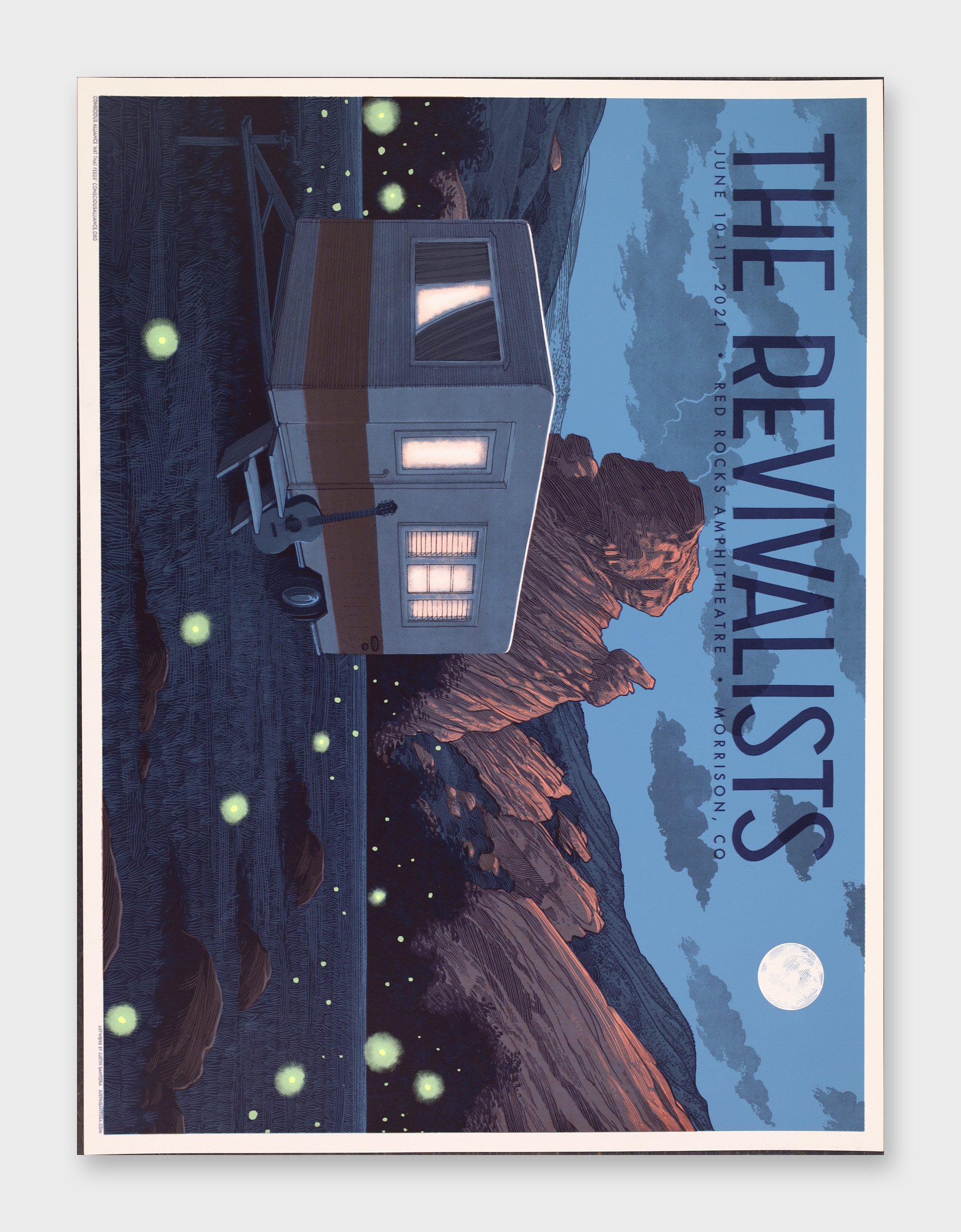 The Revivalists Concert Poster 2021 18x24