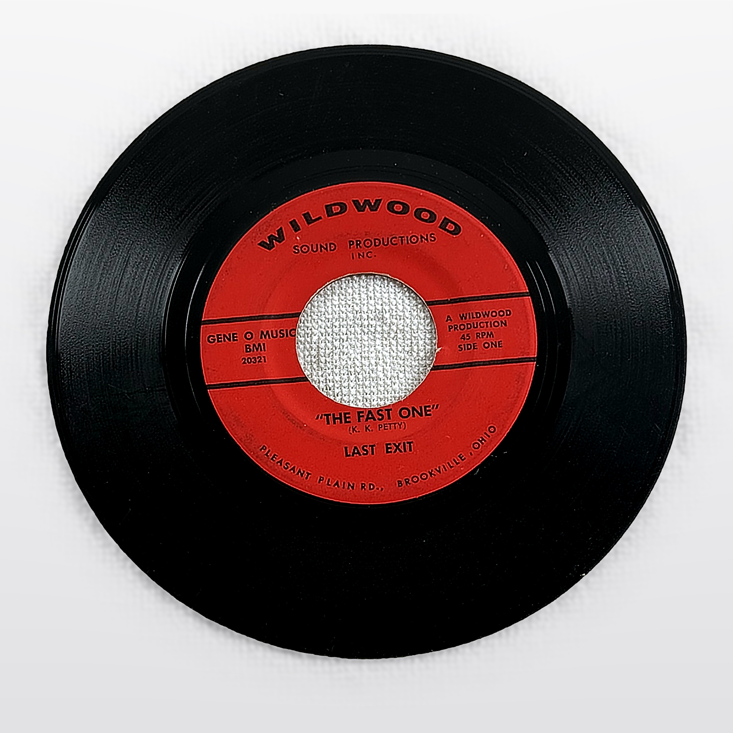 Last Exit The Fast One / The Slow One 7" Vinyl 45 RPM Single Record