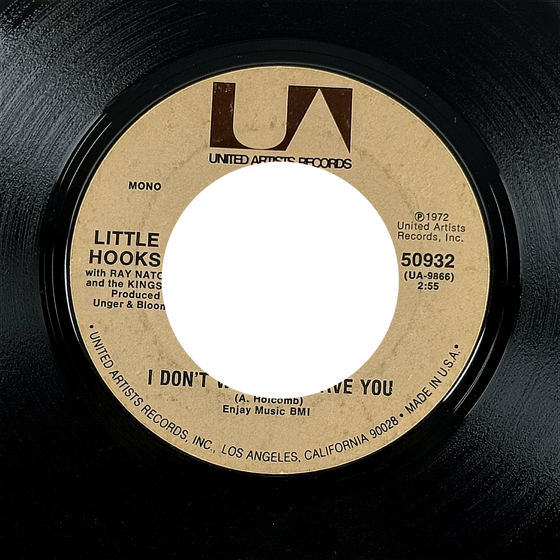 Little Hooks With Ray Nato And I Don't Want To Leave You / Give 7" Vinyl Single