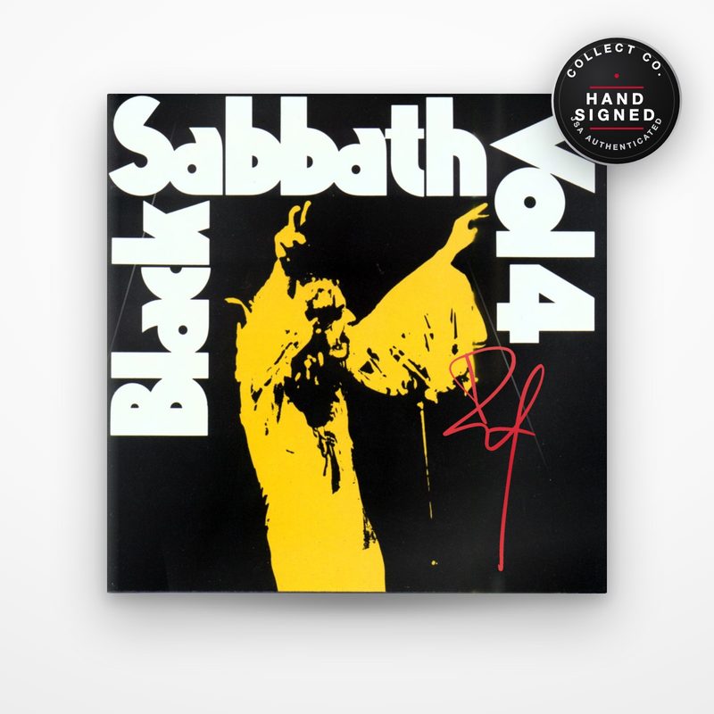 Bill Ward Signing — Pre-Order a Signed Black Sabbath Piece